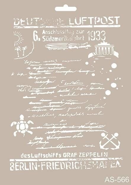 A4 SERİSİ STENCIL AS566 21X29