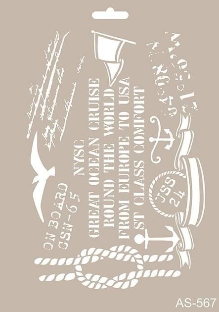 A4 SERİSİ STENCIL AS567 21X29