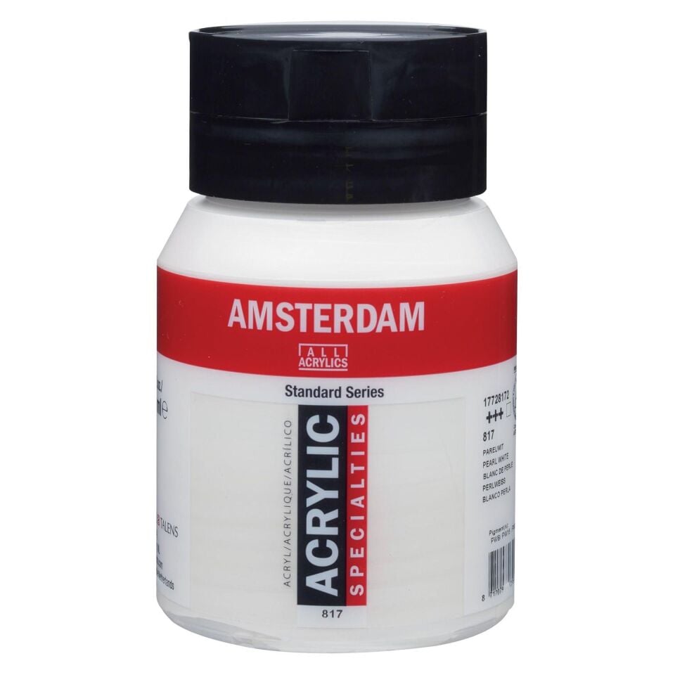 AMSTERDAM STANDART AKRİLİK 500 ML. PEARL WHITE