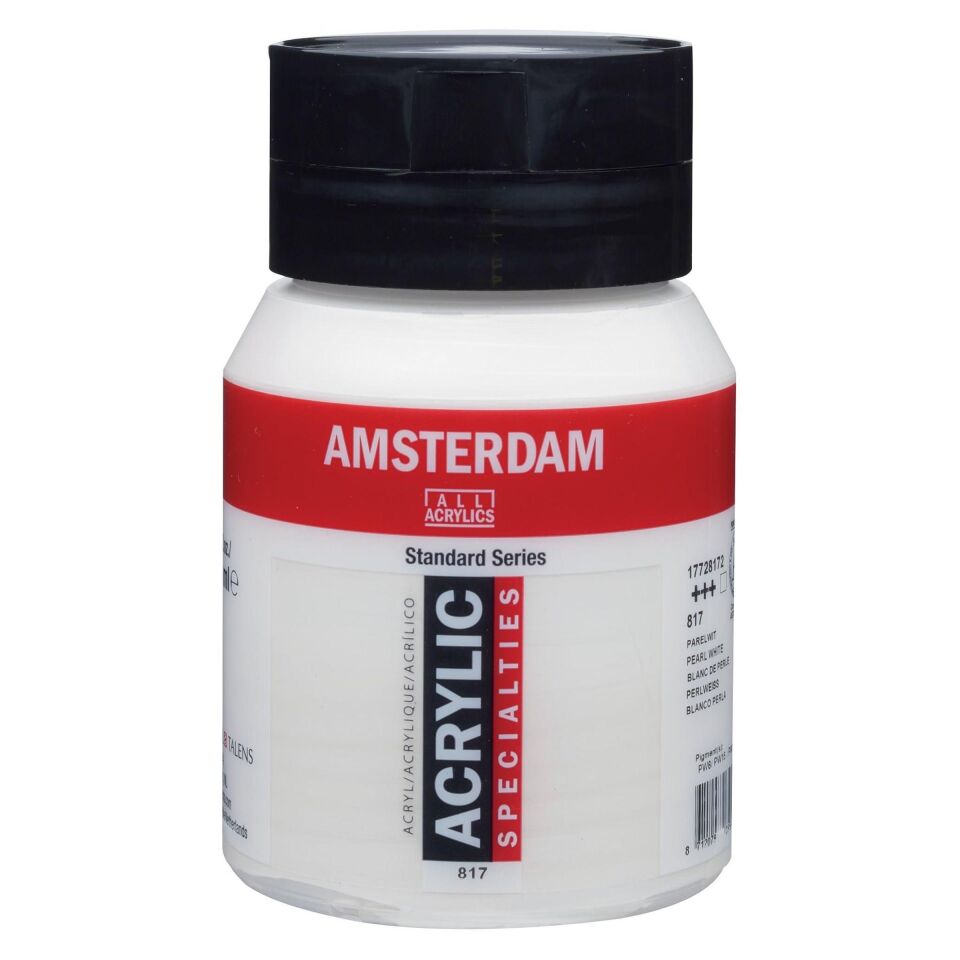 AMSTERDAM STANDART AKRİLİK 500 ML. PEARL WHITE