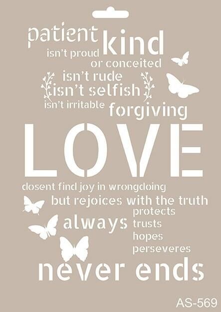 A4 SERİSİ STENCIL AS569 21X29