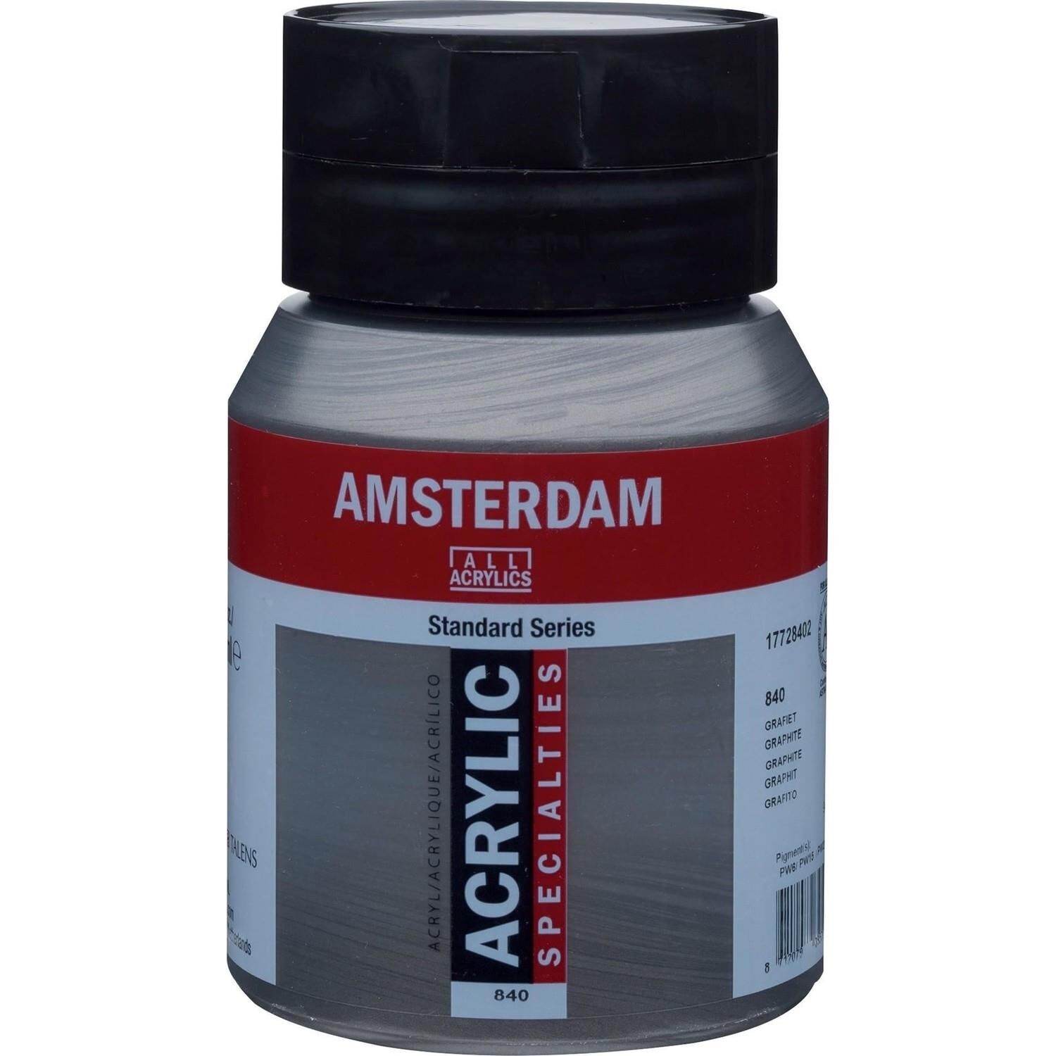 AMSTERDAM STANDART AKRİLİK 500 ML. GRAPHITE