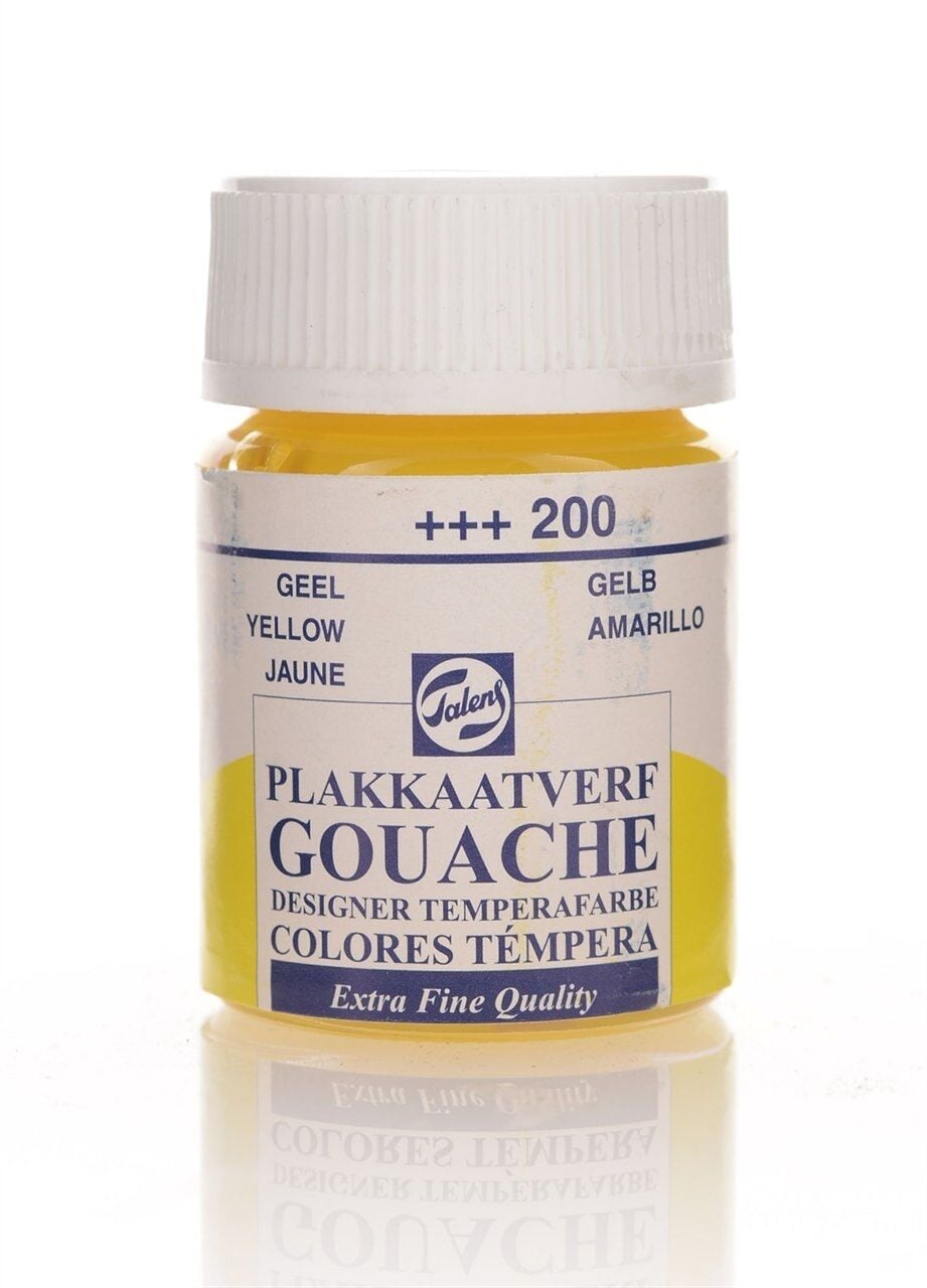 TALENS GOUACHE JAR 16ML YELLOW