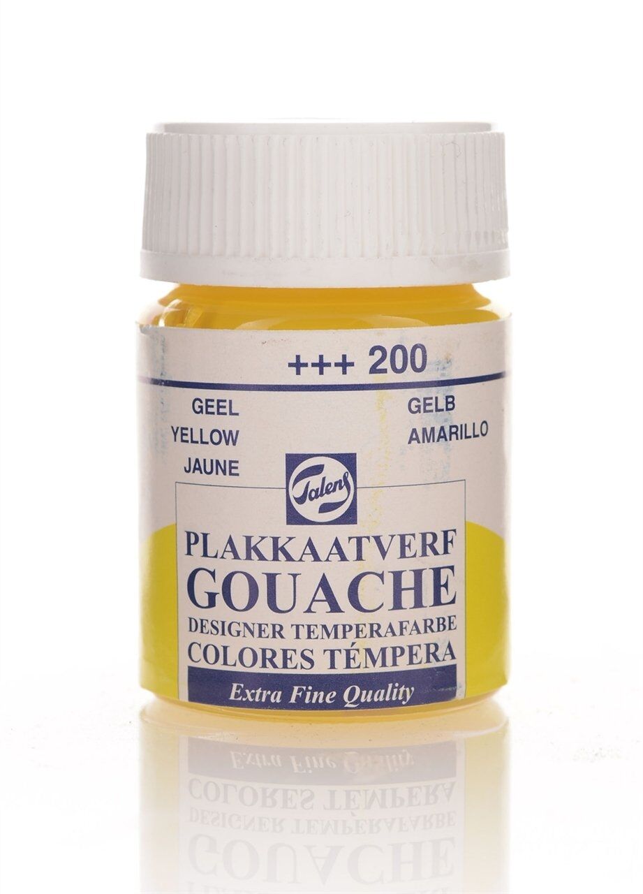 TALENS GOUACHE JAR 16ML YELLOW