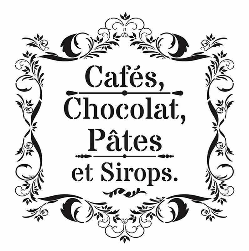 HOME DECOR STENCIL HD-30 45X45