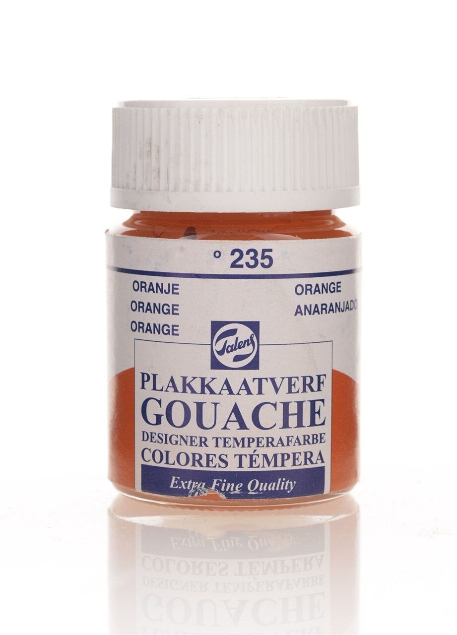 TALENS GOUACHE JAR 16ML ORANGE