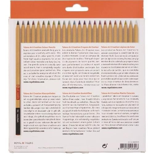 ART CREATION RENKLİ KURU KALEM SETİ 24 RENK