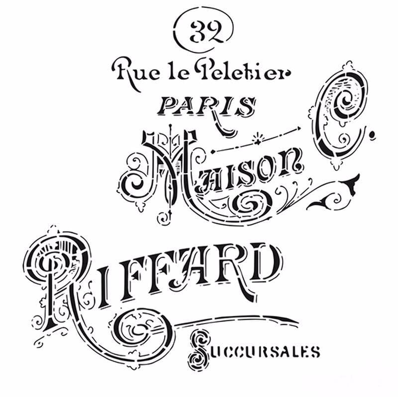 HOME DECOR STENCIL HD-36 45X45