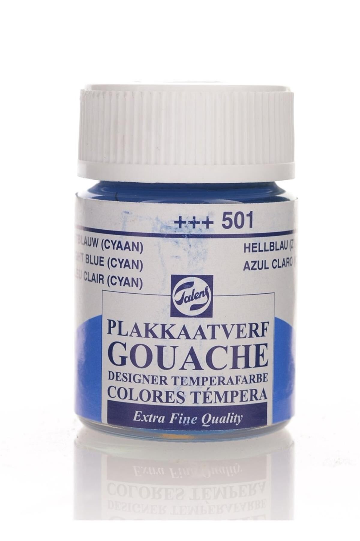 TALENS GOUACHE JAR 16ML LIGHT BLUE CYAN