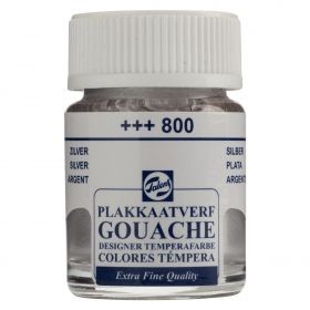 TALENS GOUACHE JAR 16ML SILVER