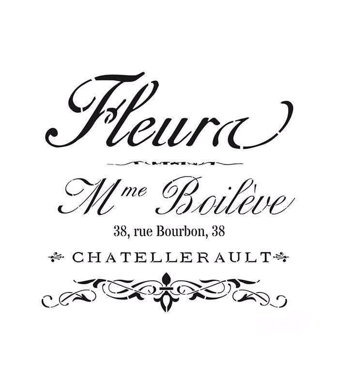 HOME DECOR STENCIL HD-40 45X45