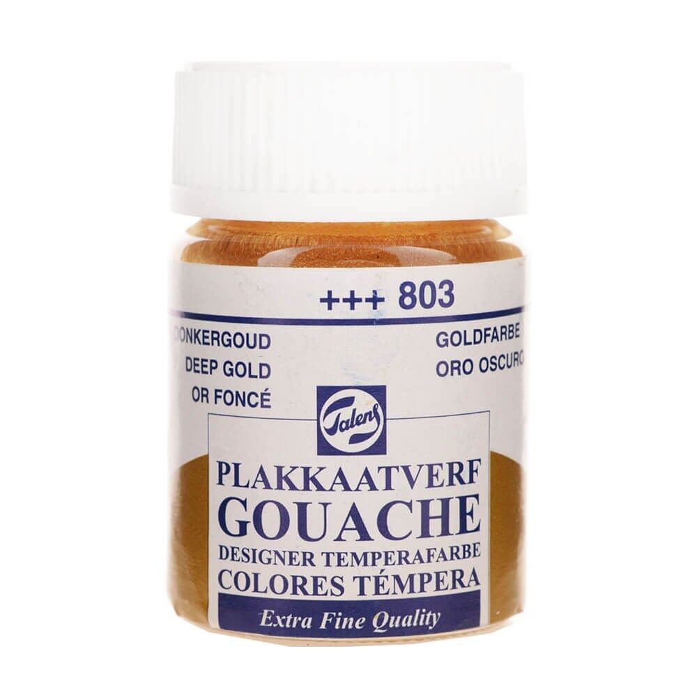 TALENS GOUACHE JAR 16ML DEEP GOLD