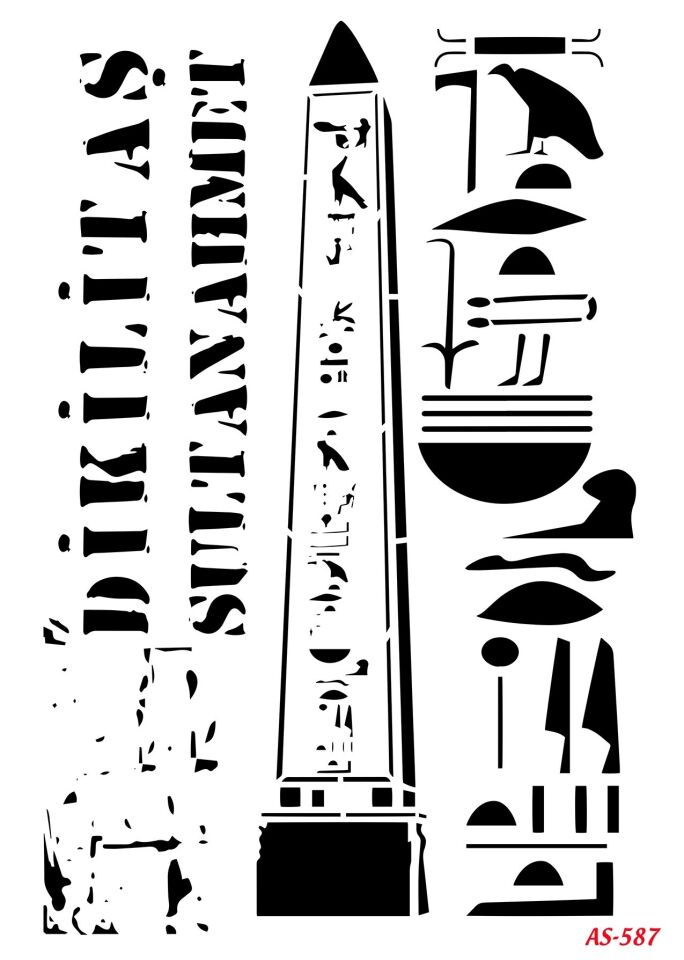 A4 SERİSİ STENCIL AS587 21X29