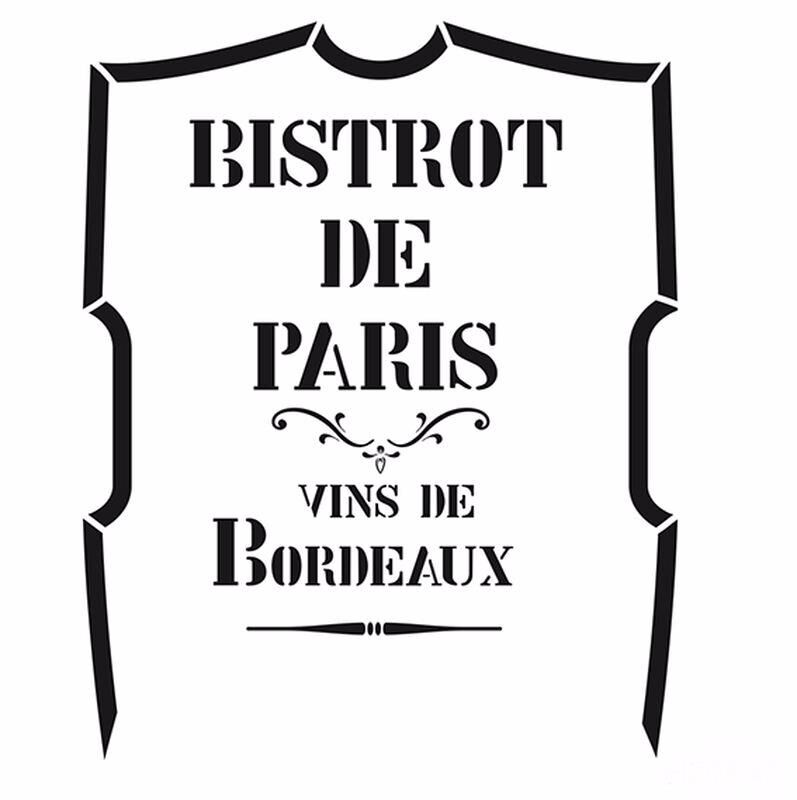 HOME DECOR STENCIL HD-45 45X45