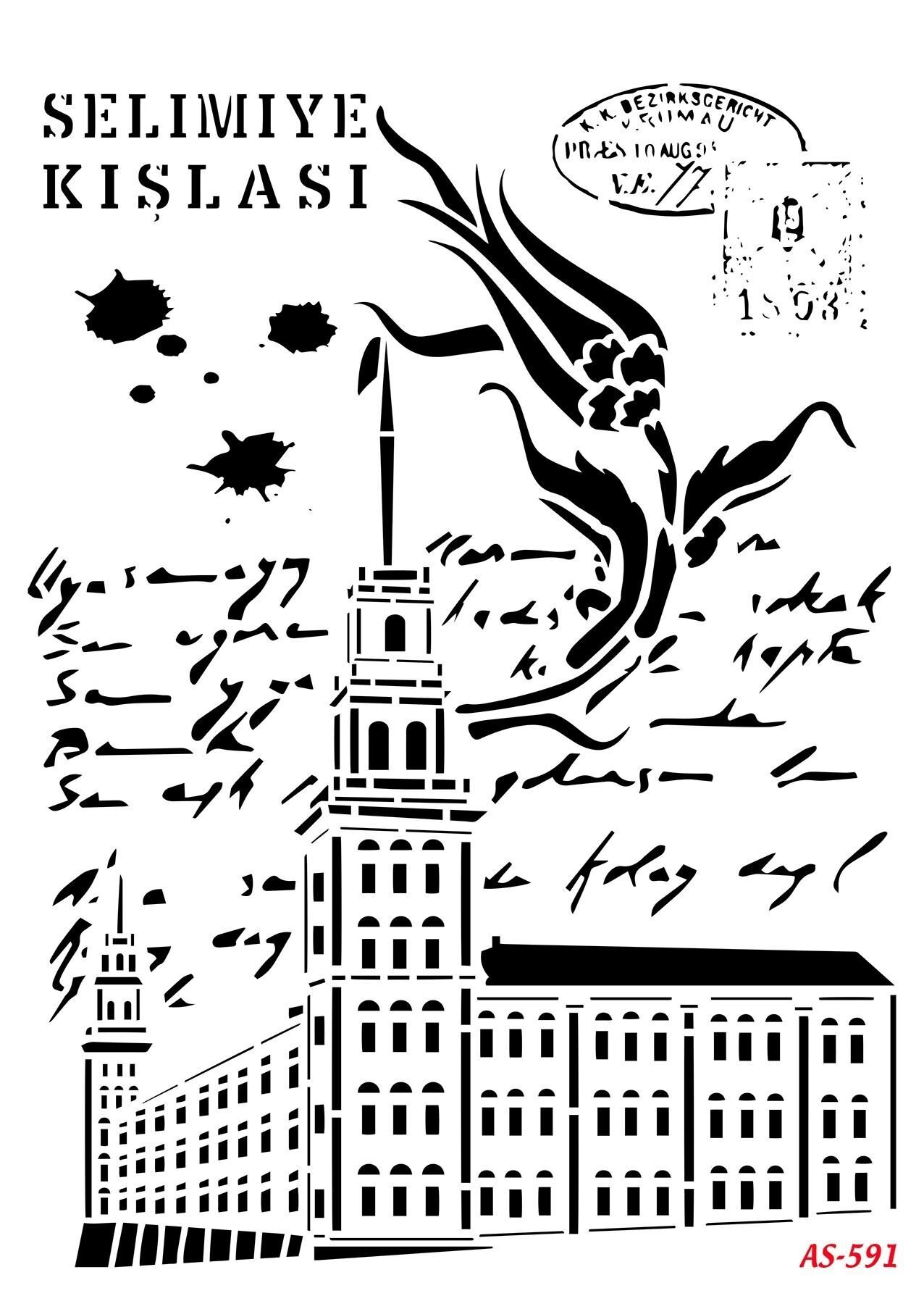 A4 SERİSİ STENCIL AS591 21X29