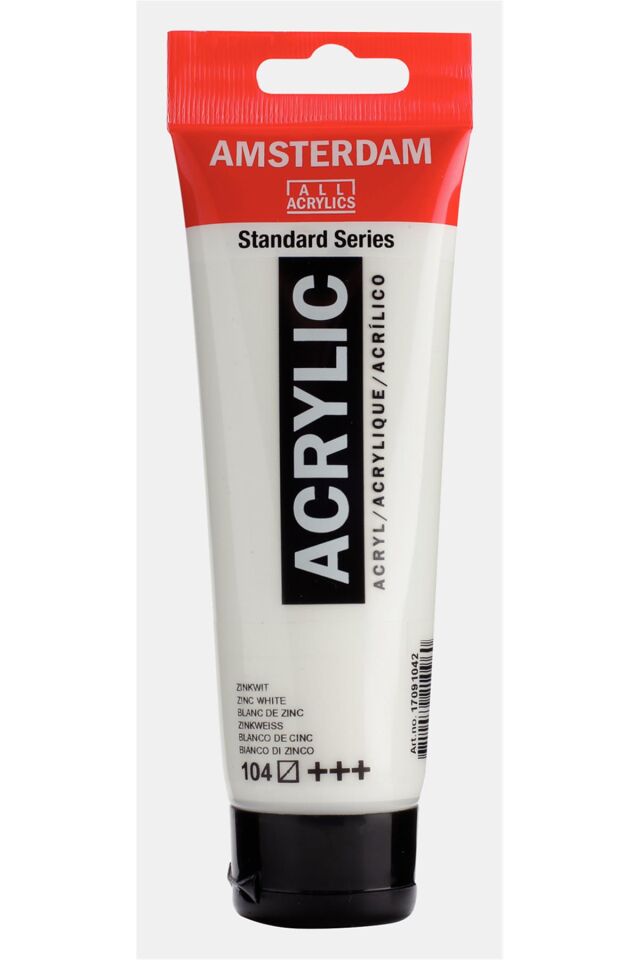 AMSTERDAM STANDART AKRİLİK 120 ML. ZINC WHITE