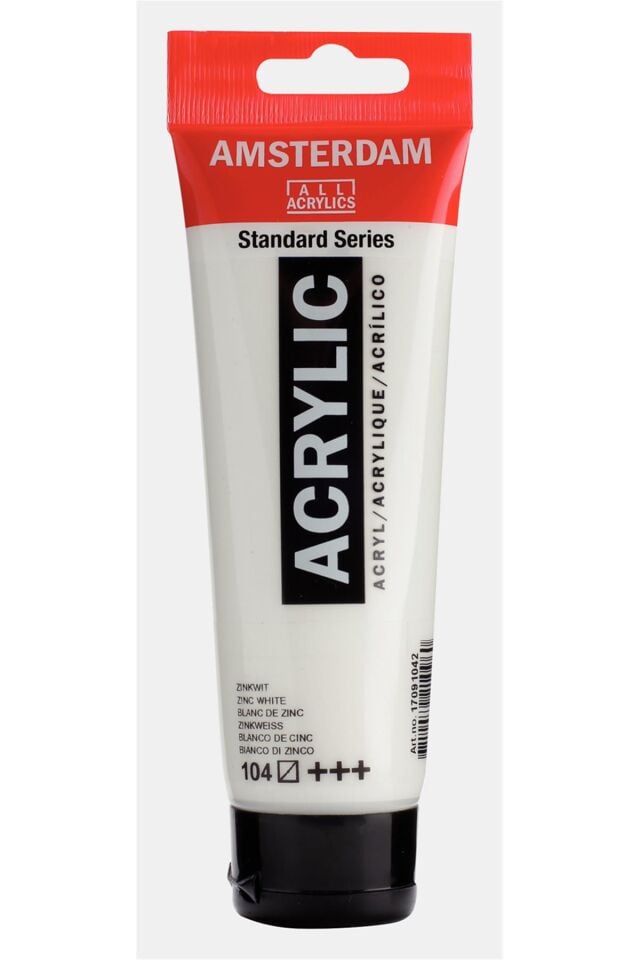 AMSTERDAM STANDART AKRİLİK 120 ML. ZINC WHITE
