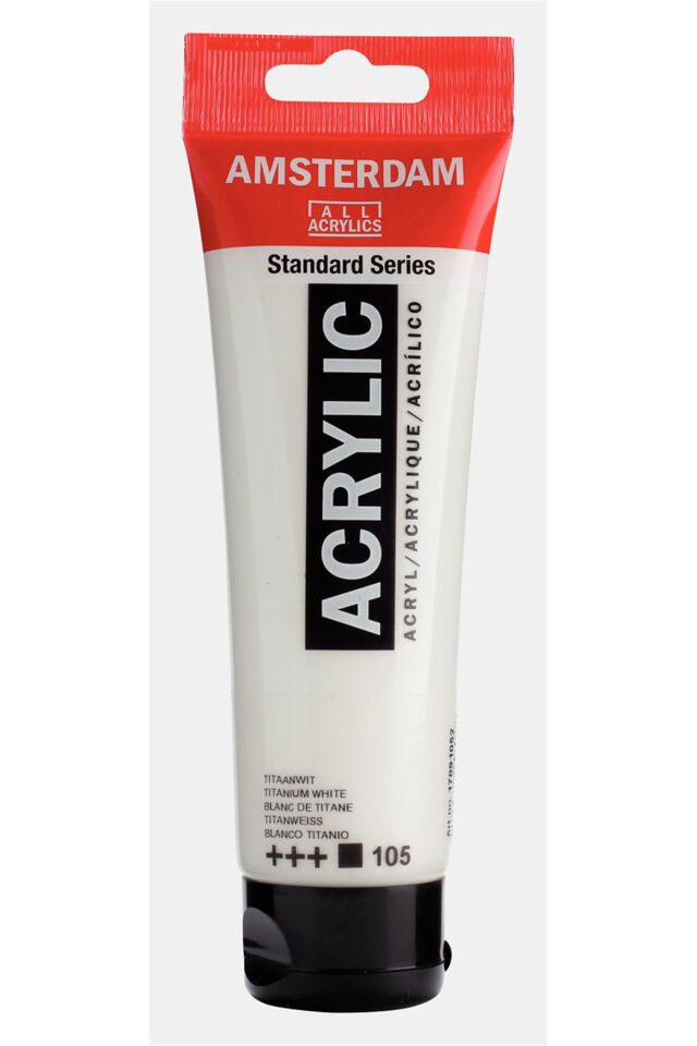 AMSTERDAM STANDART AKRİLİK 120 ML. TITANIUM WHITE