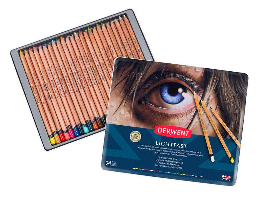 DERWENT LIGHTFAST 24'LÜ METAL KUTU