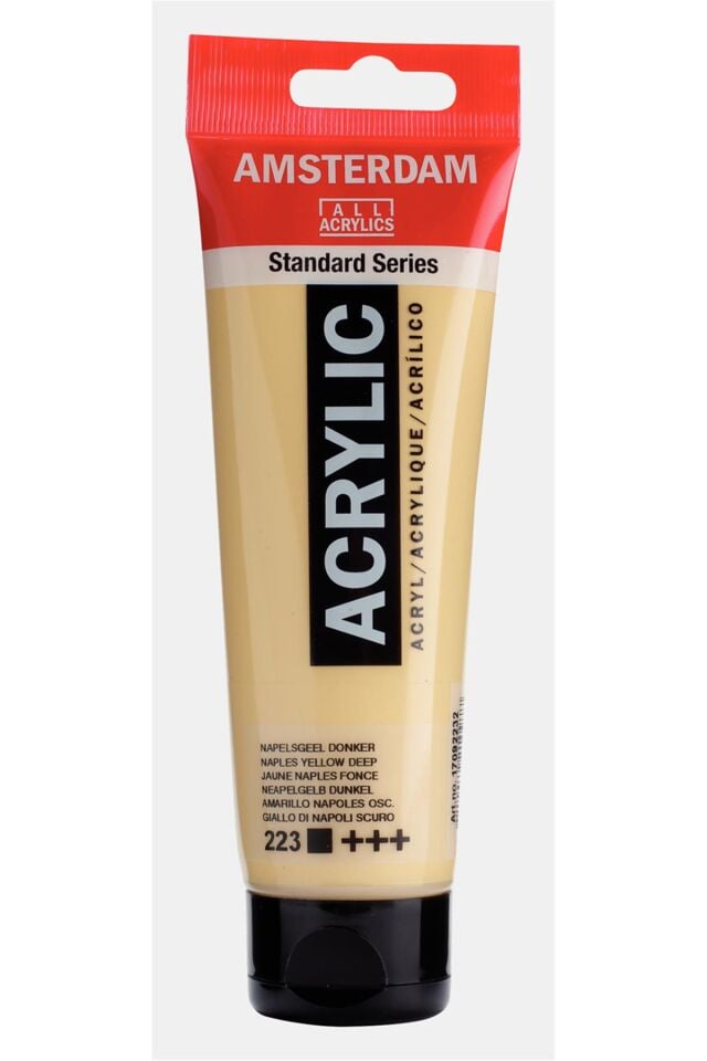 AMSTERDAM STANDART AKRİLİK 120 ML. NAPLES YLW. DP.