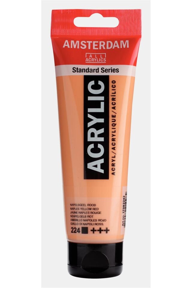 AMSTERDAM STANDART AKRİLİK 120 ML. NAPLES YLW. RD.