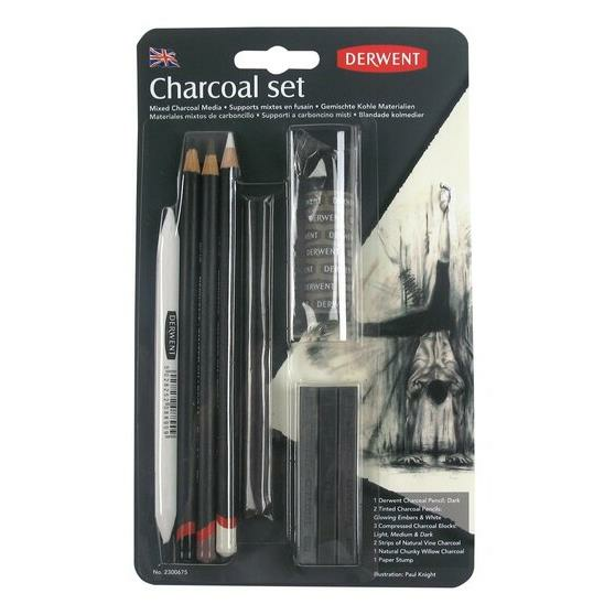 DERWENT CHARCOAL SET