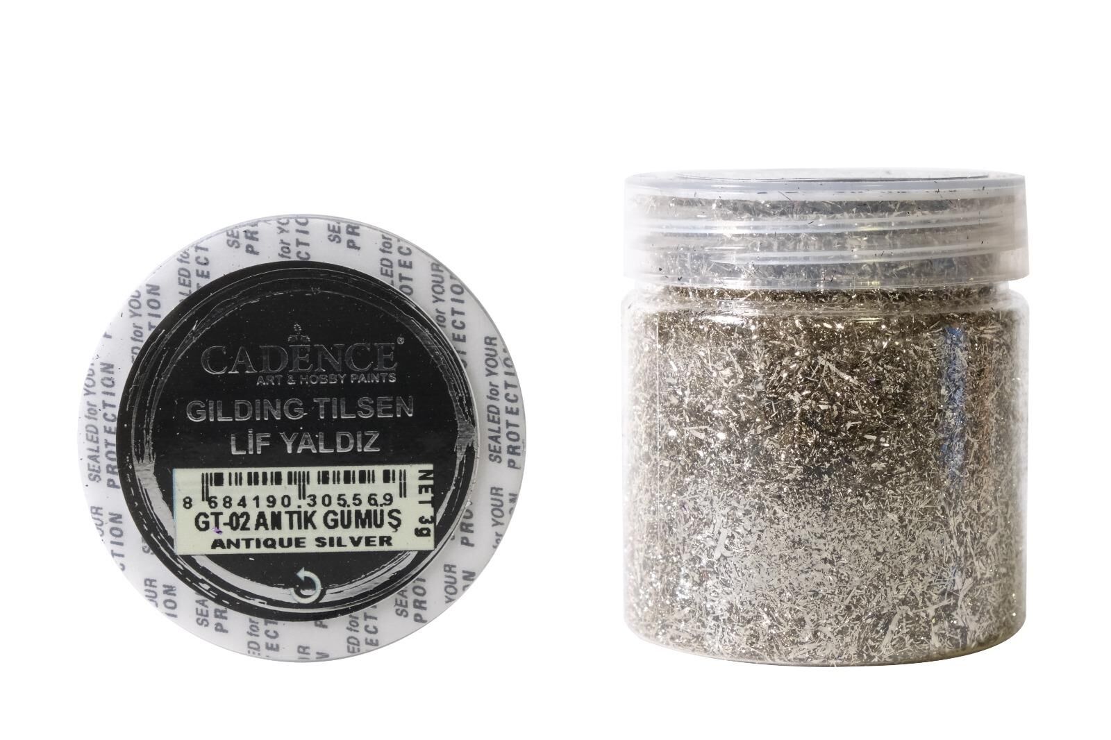 LİF VARAK ( GILDING TILSEN )  GT-02 ANTİK GÜMÜŞ