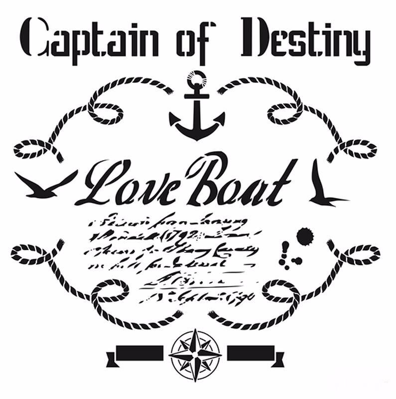 HOME DECOR STENCIL HD-61 45X45