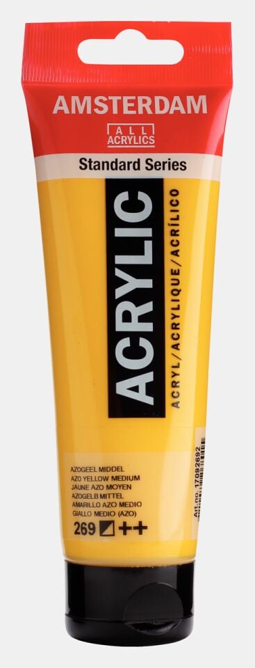 AMSTERDAM STANDART AKRİLİK 120 ML. AZO YLW. MD.