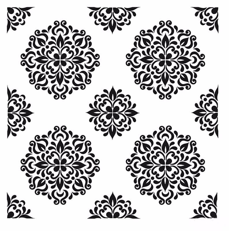 HOME DECOR STENCIL HD-68 45X45