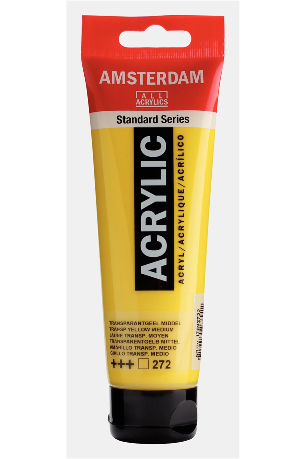 AMSTERDAM STANDART AKRİLİK 120 ML. TRANSP. YLW. MD.