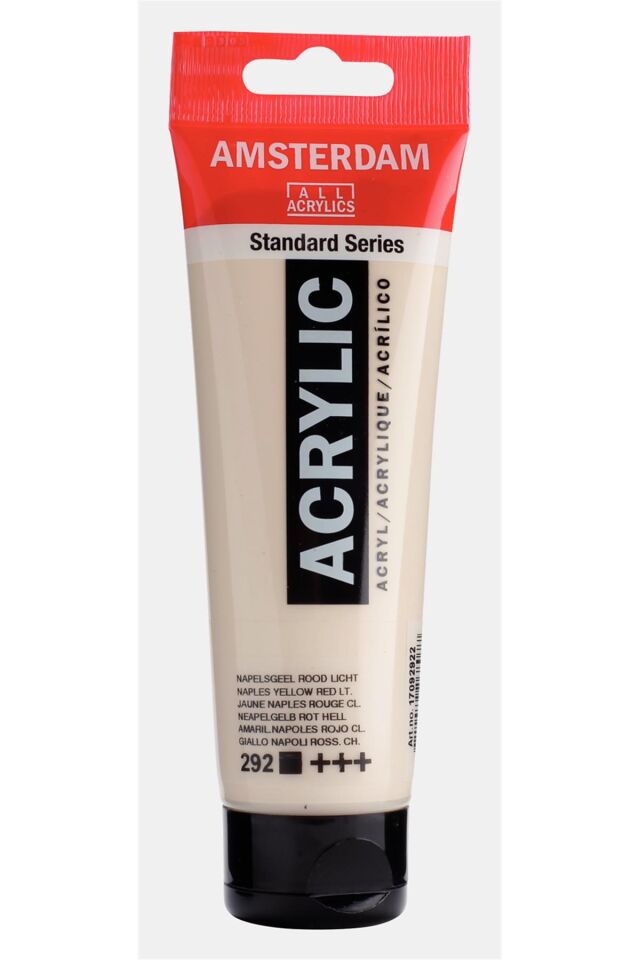 AMSTERDAM STANDART AKRİLİK 120 ML. NAPL. YLW RD. LT