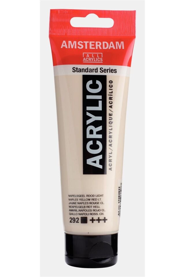 AMSTERDAM STANDART AKRİLİK 120 ML. NAPL. YLW RD. LT