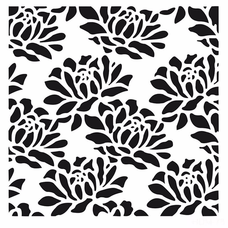 HOME DECOR STENCIL HD-78 45X45