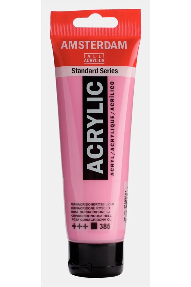 AMSTERDAM STANDART AKRİLİK 120 ML. QUINAC. ROSE LT