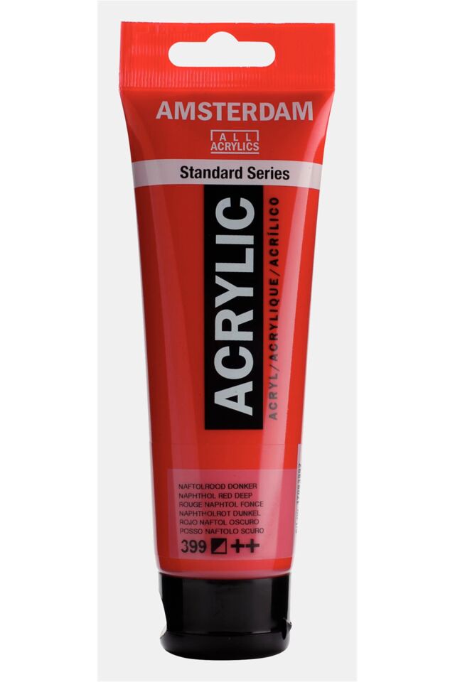 AMSTERDAM STANDART AKRİLİK 120 ML. NAPH. RED DP.