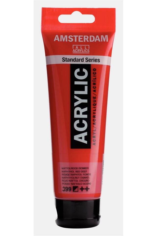 AMSTERDAM STANDART AKRİLİK 120 ML. NAPH. RED DP.