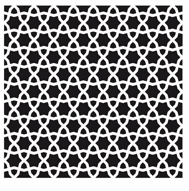 HD094 Home Dekor Stencil 45x45