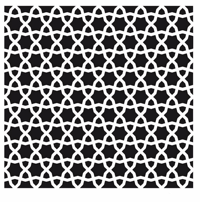 HD094 Home Dekor Stencil 45x45