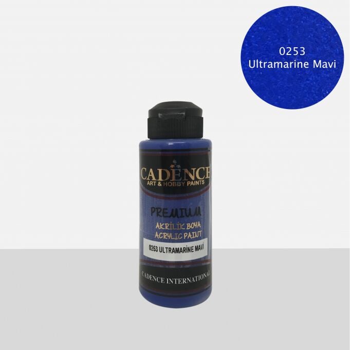 PREMIUM AKRİLİK BOYA 0253 ULTRAMARİNE 120ML