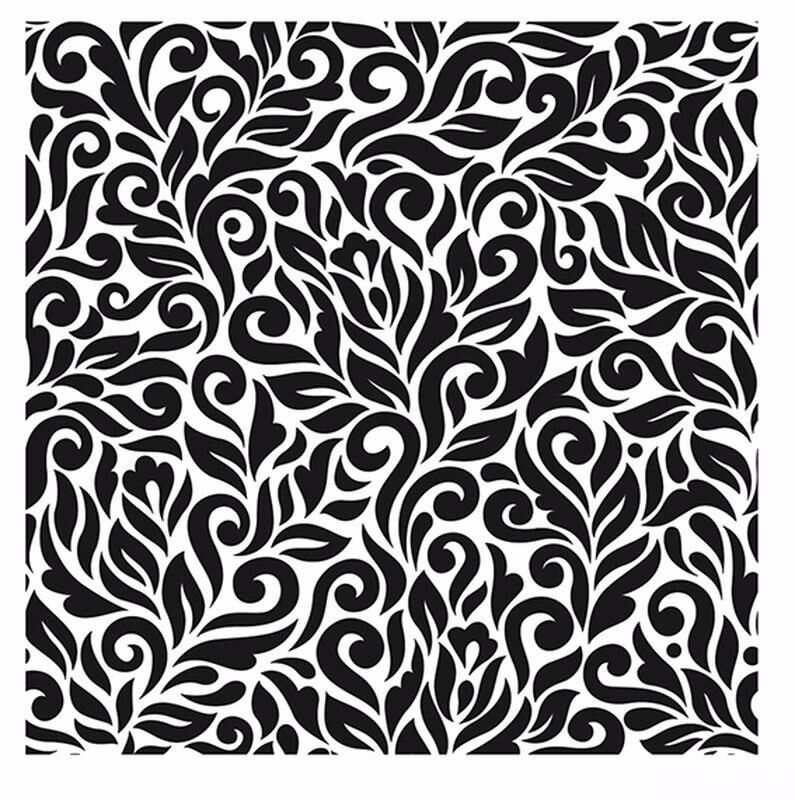 HD098 Home Dekor Stencil 45x45