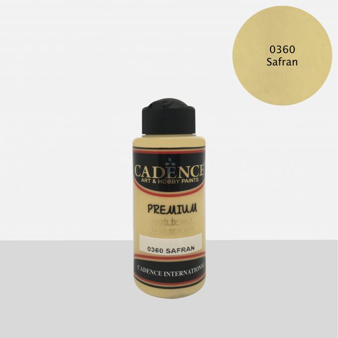 PREMIUM AKRİLİK BOYA 0360 SAFRAN 120ML