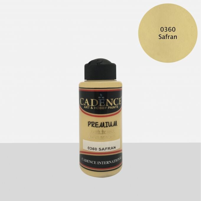 PREMIUM AKRİLİK BOYA 0360 SAFRAN 120ML