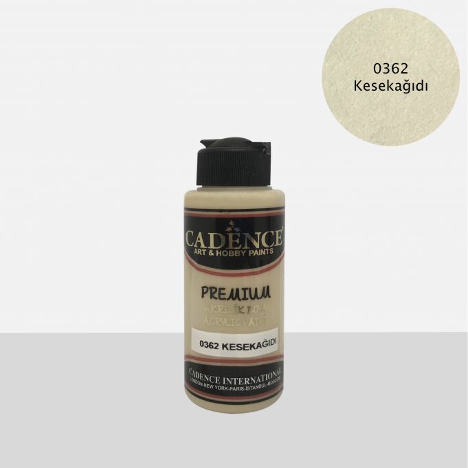 PREMIUM AKRİLİK BOYA 0362 KESE KAĞIDI 120ML