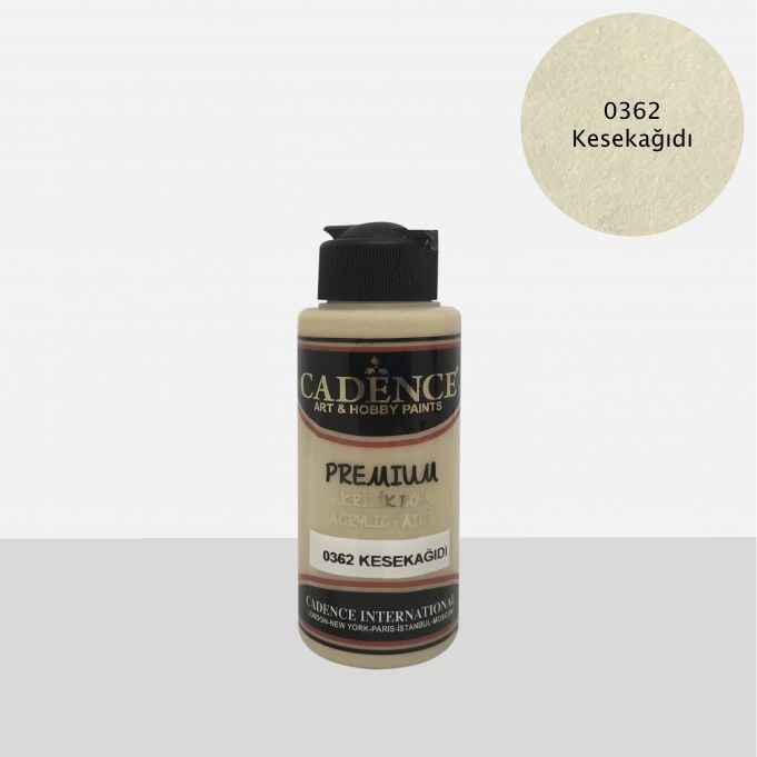 PREMIUM AKRİLİK BOYA 0362 KESE KAĞIDI 120ML