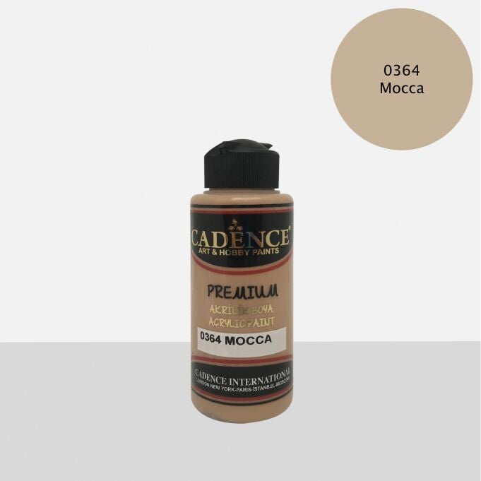 PREMIUM AKRİLİK BOYA 0364 MOCCA 120ML