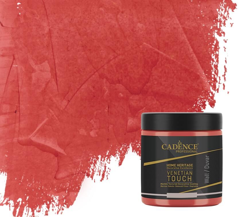 VENETIAN TOUCH MERMER DOKULU DEKORATİF SIVA
/ KAPLAMA VT-07 ATEŞ KIRMIZI 250ML
