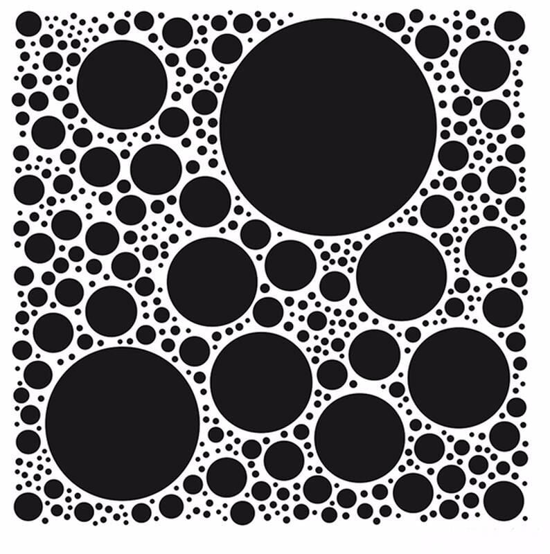 HD104 Home Dekor Stencil 45x45