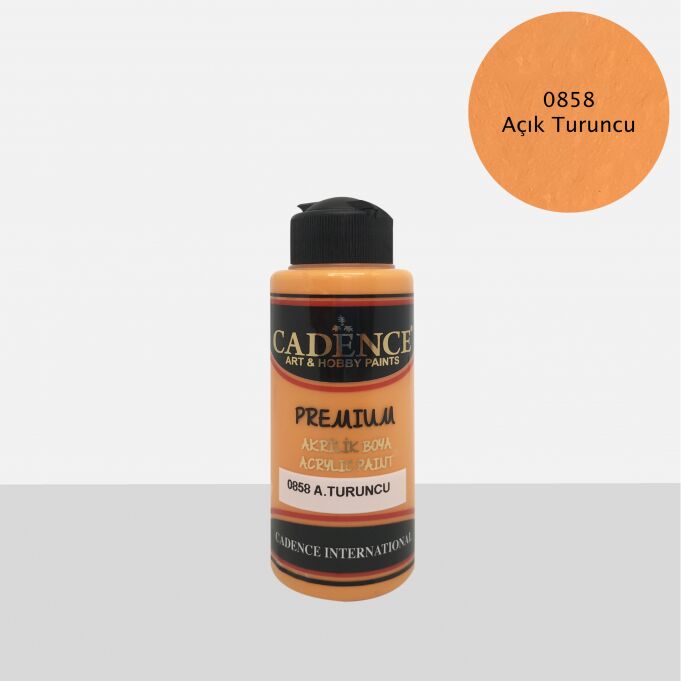 Premium 120ML(cc) 0858 Açık Turuncu