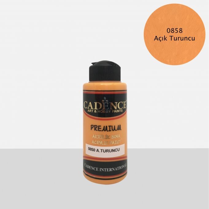 Premium 120ML(cc) 0858 Açık Turuncu